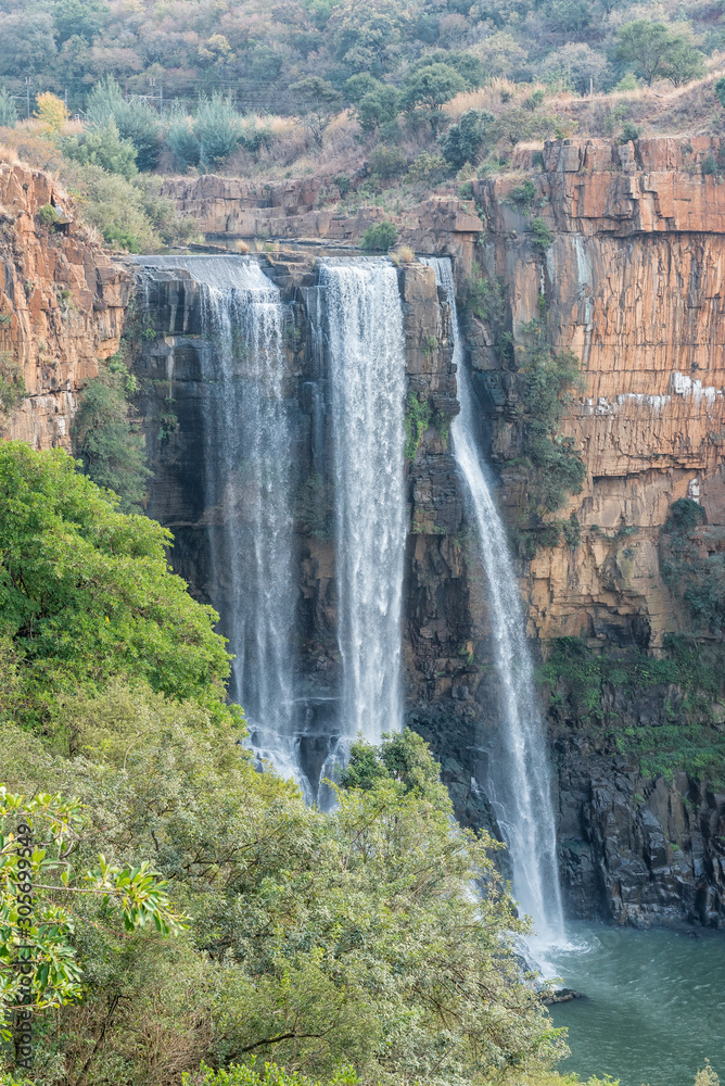 Fototapeta premium Elands River Falls at Waterval Boven in Mpumalanga