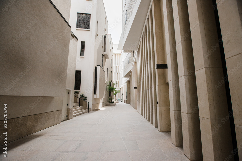 Alley in Doha Qatar