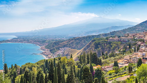 Taormina in Sicily, Italy