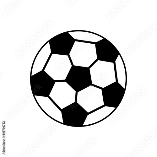 soccer ball icon vector design symbol