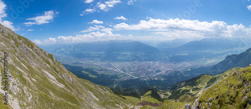 Panoramic view of Innsbruck
