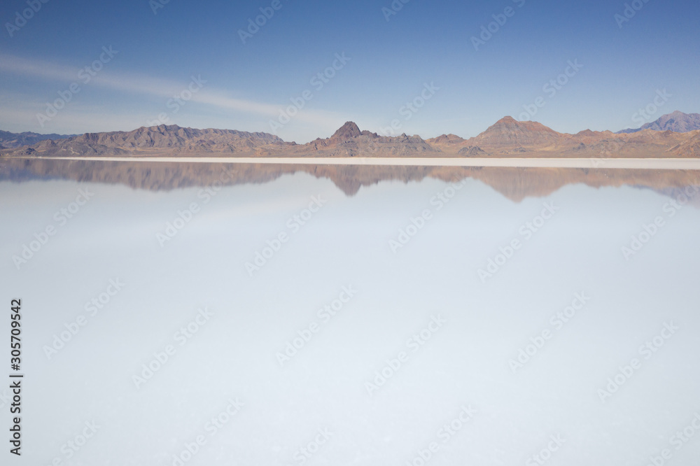 Obraz premium Bonneville Salt Flats