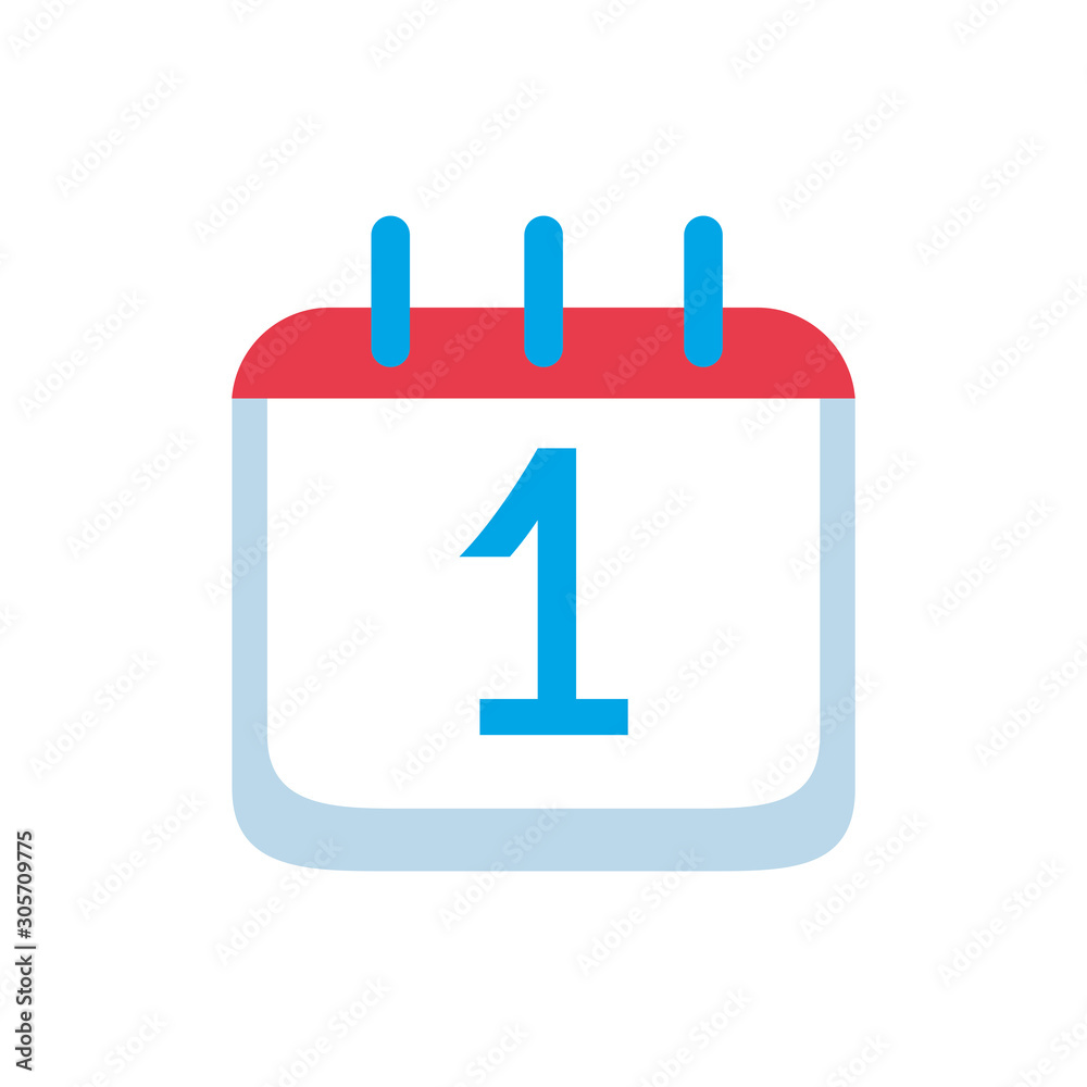 calendar reminder flat style icon calendar reminder flat style icon