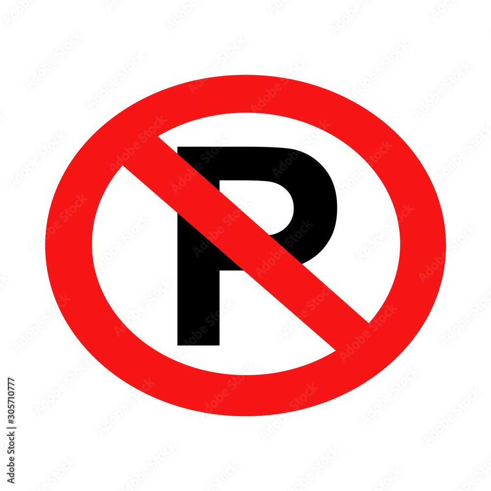 no parking in this area design vector isolated on white background no parking in this area design vector isolated on white background