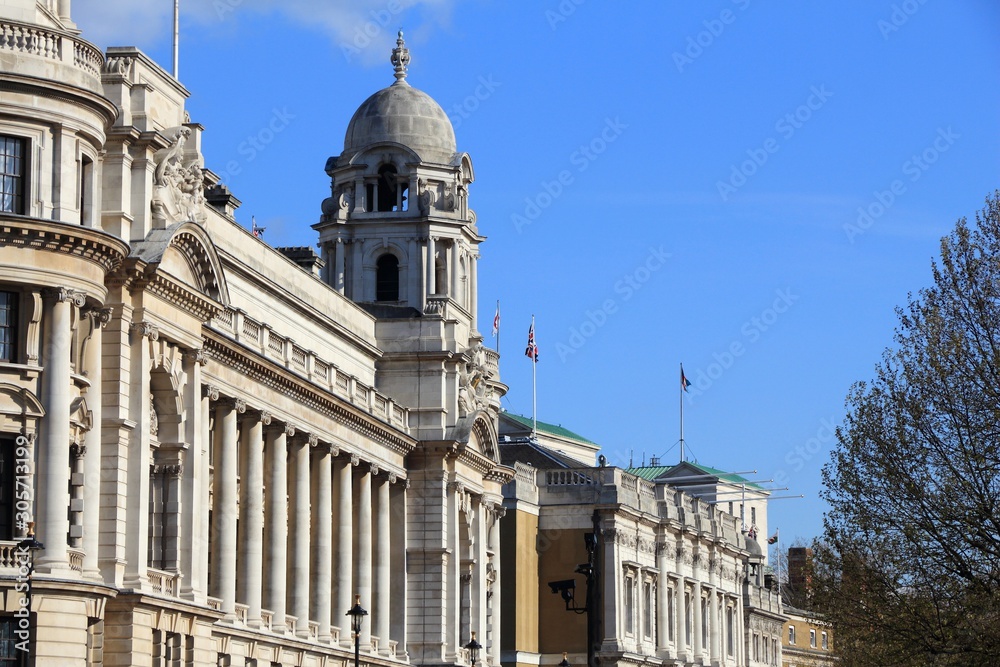 Whitehall in London, UK