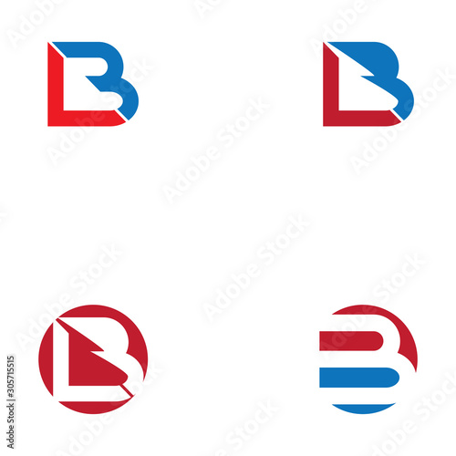 Set B Letter vector illustration Free Download Set B Letter vector illustration - GFXLoad