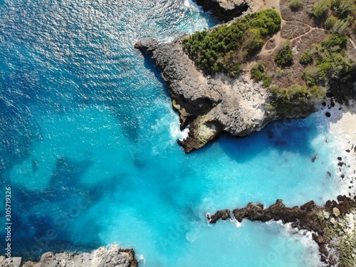 blue lagoon in bali, nusa penida