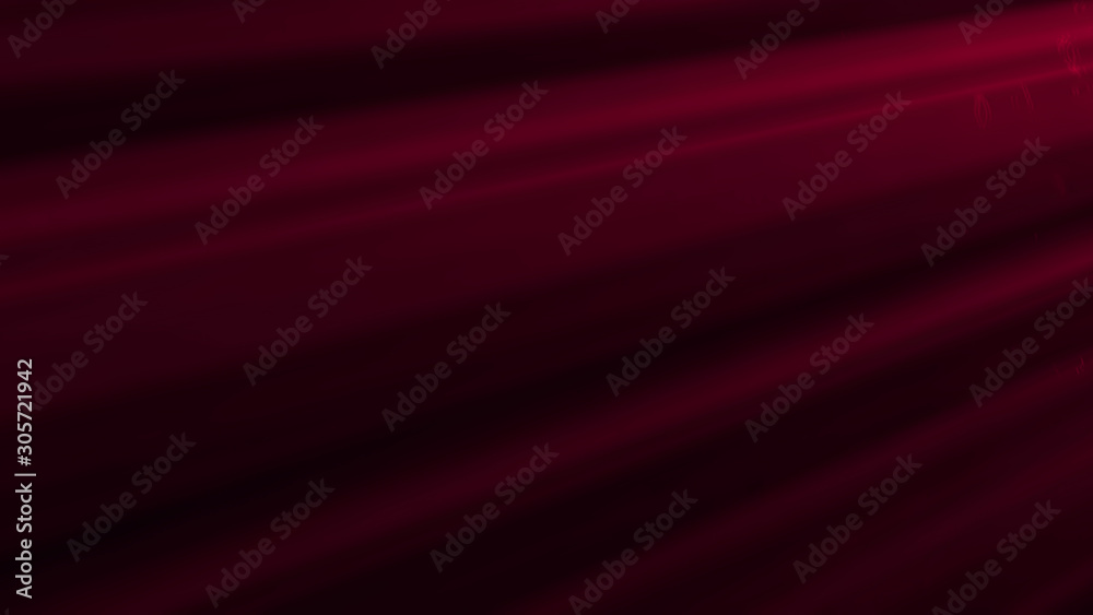 Fototapeta premium 3D rendering of volumetric rays of light shining from above, penetrating through a thick air curtain