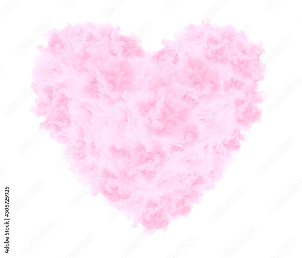 Heart ピンクのふわふわハート バレンタインデー 結婚式 家族愛 全ての愛に 