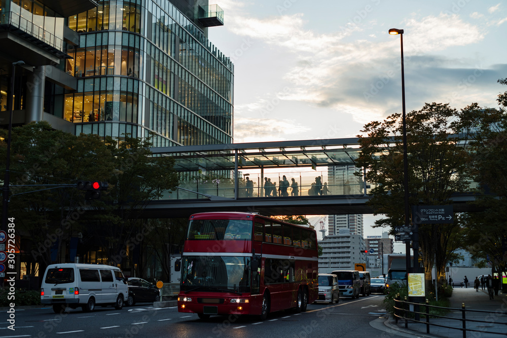 大阪梅田芝田2丁目交差点 夕暮れのうめきた Stock Photo Adobe Stock 大阪梅田芝田2丁目交差点 夕暮れのうめきた Stock Photo Adobe Stock