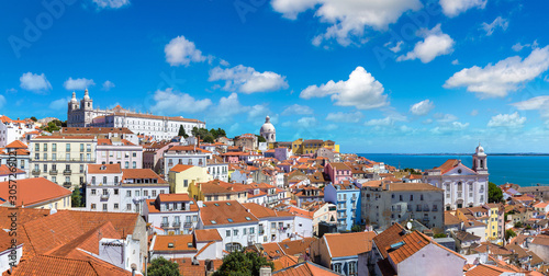 Panoramic view of Lisbon