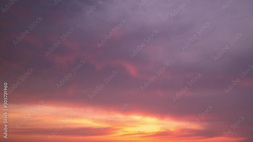 Sunset sky clouds timelapse Sunset sky clouds timelapse