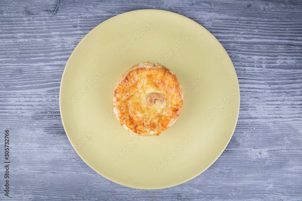 Rice kish baked with nuts Rice kish baked with nuts