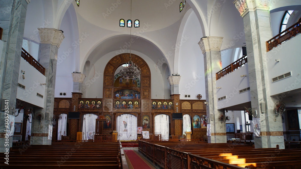  Egyptian landmark Coptic church in Hurghada