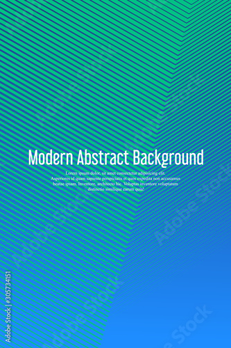 the background is blue and green and has many lines with colors that use gradations