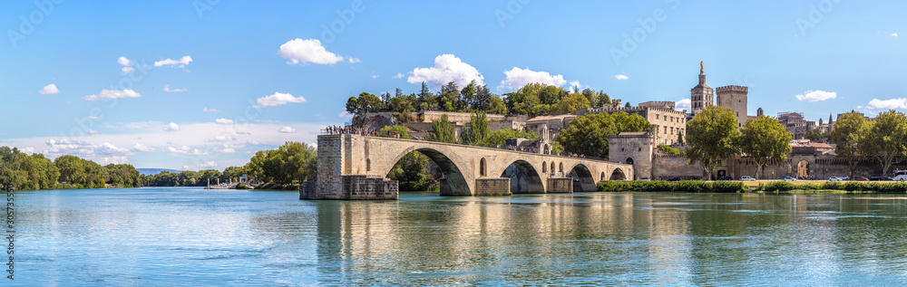 Fototapeta premium Saint Benezet bridge in Avignon