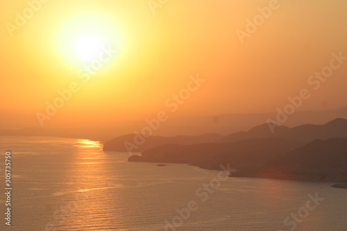 sunset in antalya, turkey overlooking the mediterranean sea, © PR-PhotoDesign