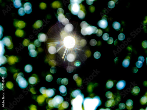 abstract bokeh background