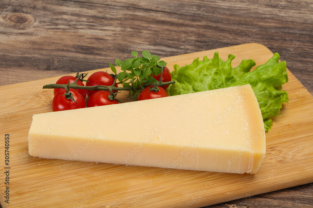Italian traditional parmesan cheese triangle Italian traditional parmesan cheese triangle