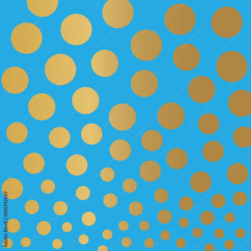 golden dots background- vector illustration