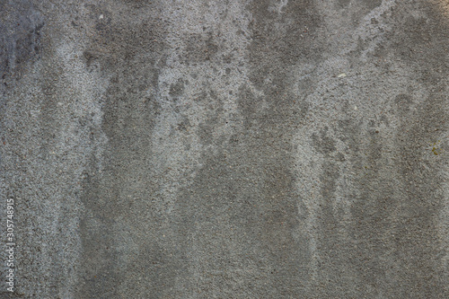 Concrete wall with moisture grooves texture and dirty pattern for background