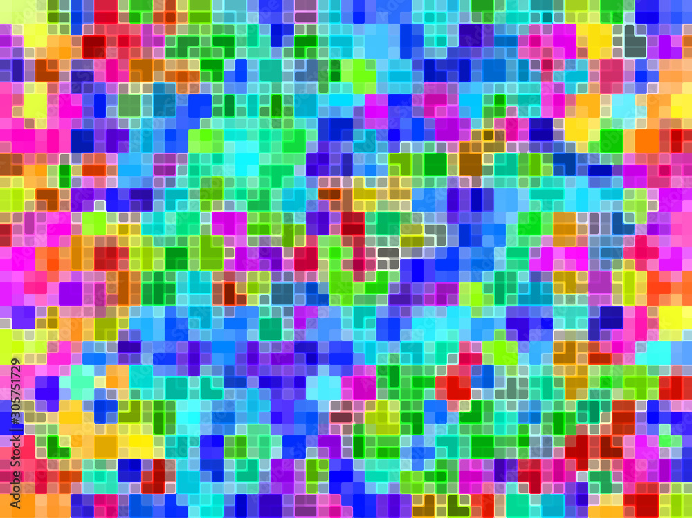 Fototapeta premium Abstract colorful background texture for wallpaper pattern backdrop decoration graphic fabric striped art design illustration geometric mosaic