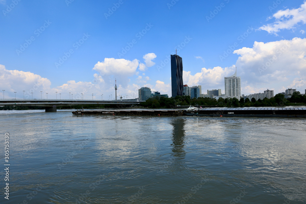 River Danube, Vienna, Austria
