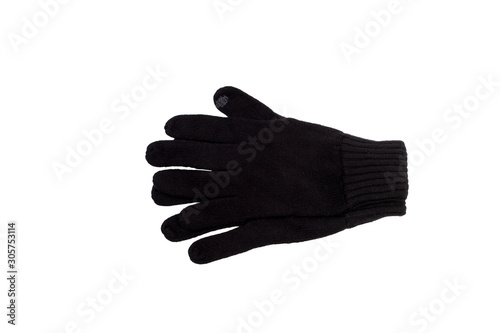 black gloves, fingers susceptible to phone sensor