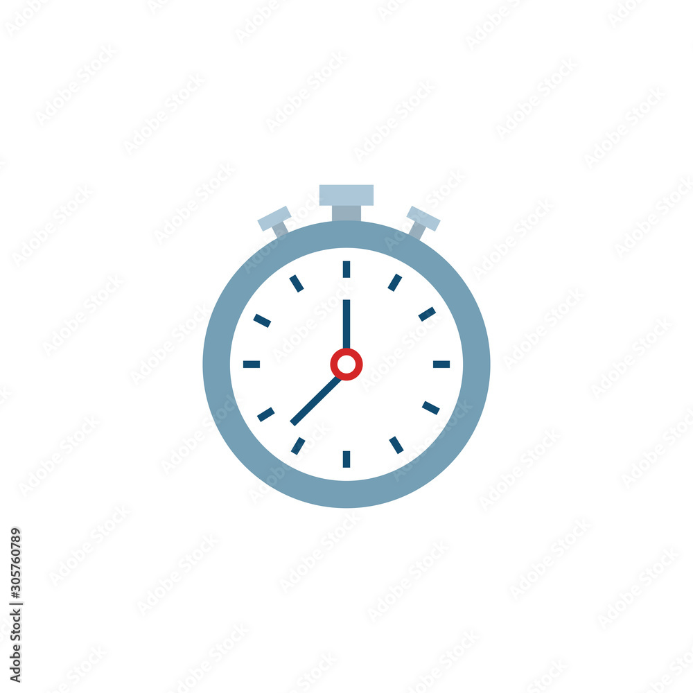 time chronometer flat style icon time chronometer flat style icon