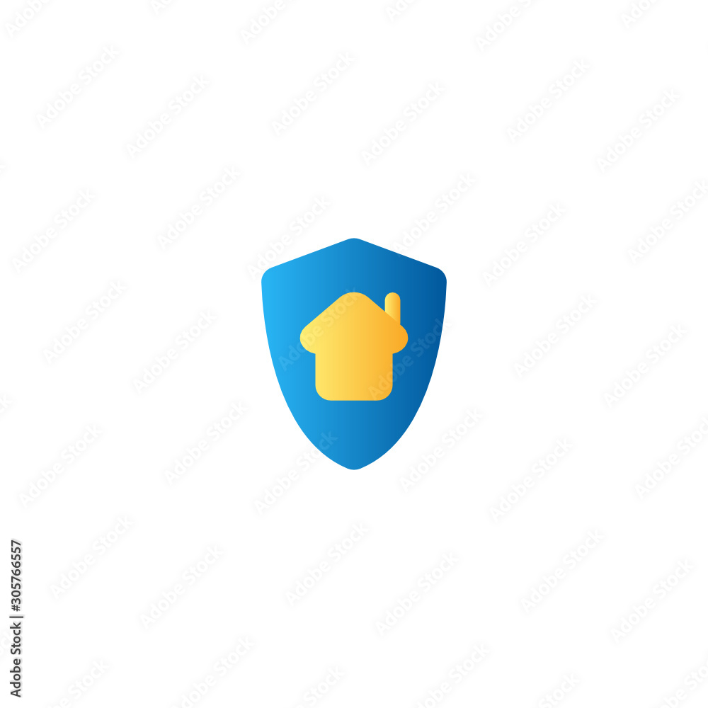 House Insurance Safety Protection Icon, Logo, Vector House Insurance Safety Protection Icon, Logo, Vector