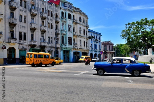 beautiful and colorful streets of Havana, 500th anniversary of the foundation of the city © jroberphotos