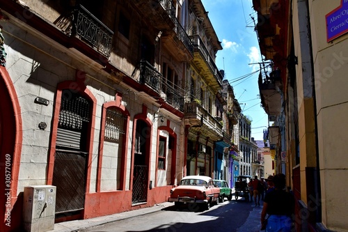 beautiful corners and colorful streets, five hundredth anniversary of Havana,