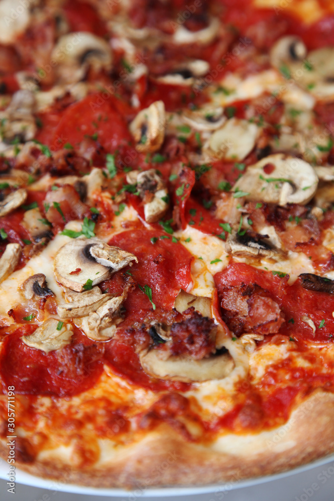 pizza cheese mushrooms pizza cheese mushrooms