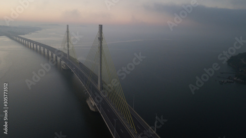 ponte anita garibaldi laguna santa catarina amanhecer arquitetura