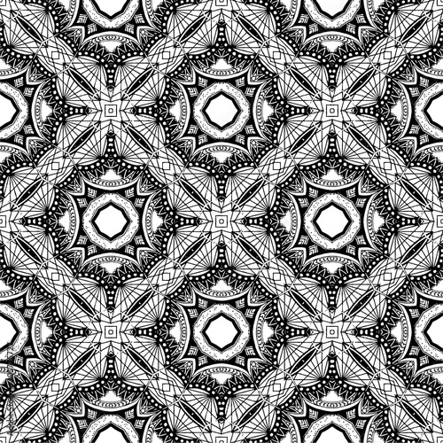 black and white batik pattern background , Batik Indonesian is a technique of wax-resist dyeing applied to whole cloth