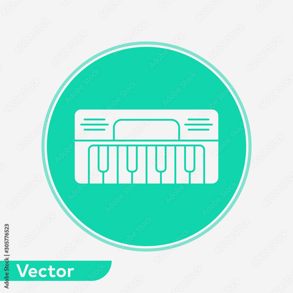 Synthesizer vector icon sign symbol Synthesizer vector icon sign symbol