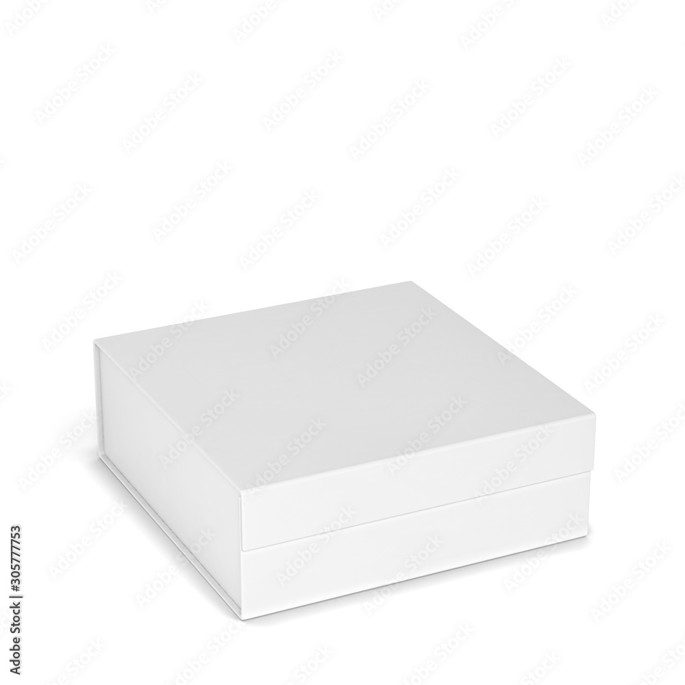 Blank magnetic box package Blank magnetic box package