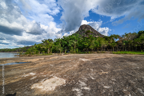 Guainía, Colombia. The big and amazing mountain of Mavicure, Pajarito (Little Bird) photo