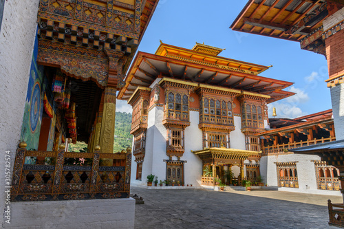 Punakha Dzong, Paro, Bhutan photo