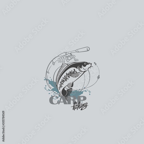 carp fishing image