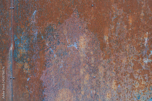texture of rusty metal, rusty metal background. metallo arrugginito © mvdesign