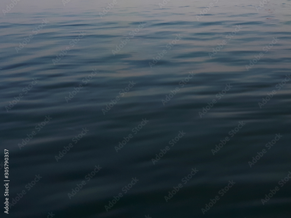 Naklejka premium abstract blue water surface background, full frame