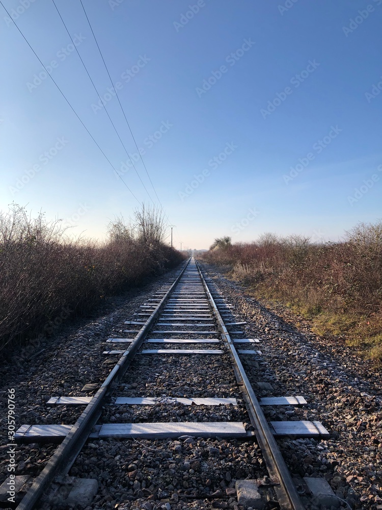Voie de chemin de fer