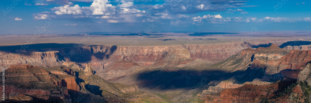 Cape Royal, the southernmost viewpoint along the North Rim Scenic Drive, Grand Canyon National Park, Arizona, USA