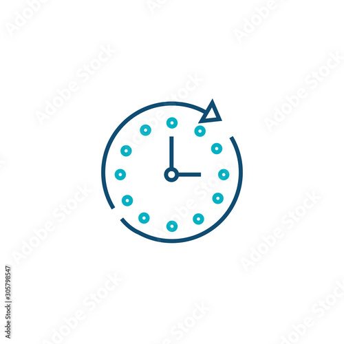 all the day service line style icon