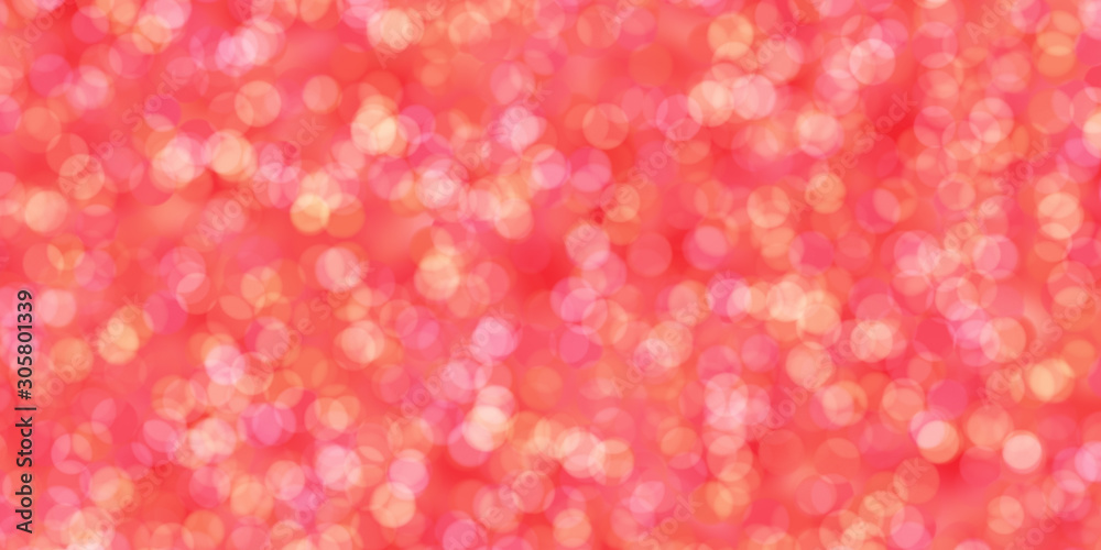 Blurred bokeh light Christmas background