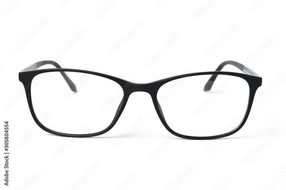 Glasses eyewear frame on white background Glasses eyewear frame on white background