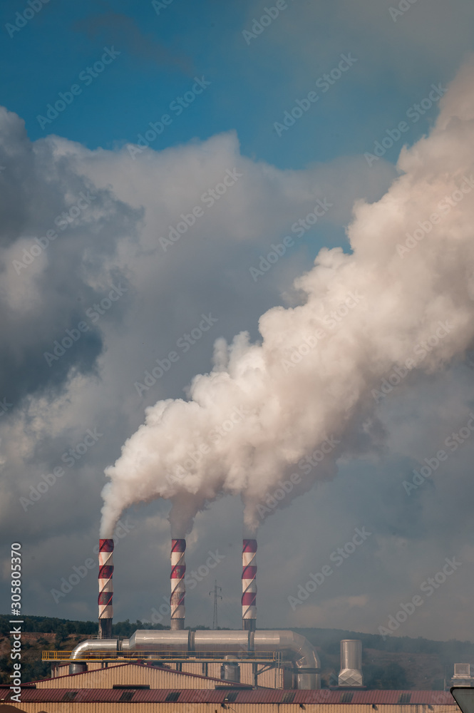 Pipes of a pollution industry