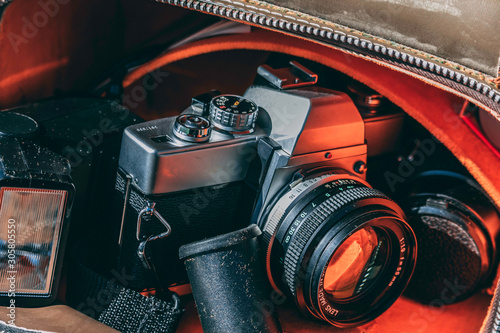 old film camera