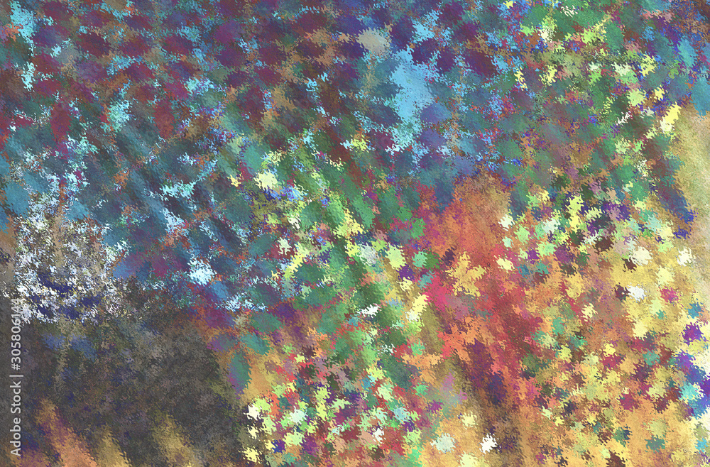 Naklejka premium colorful, textured, abstract art paintings